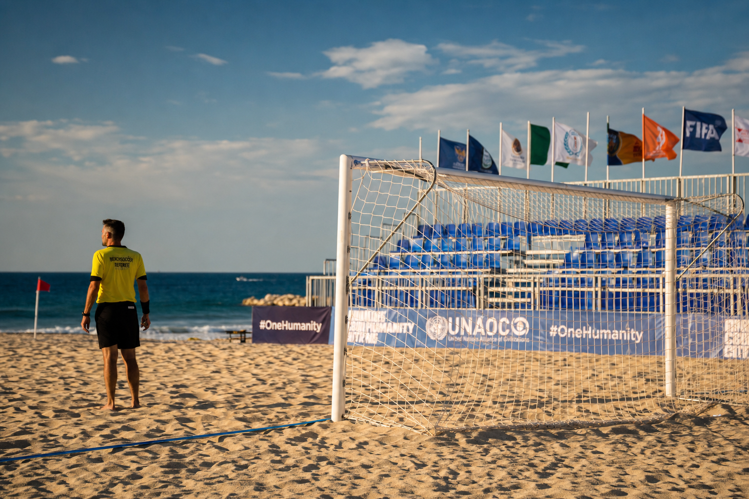 Beach Soccer Spielfeld und Regeln